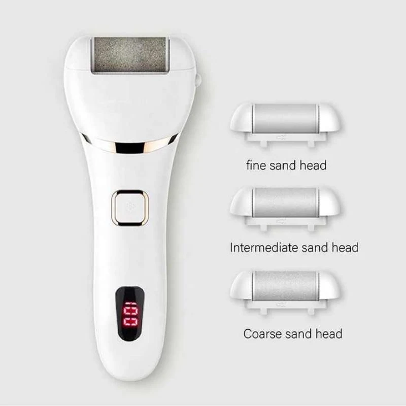 New Product Electric Foot File Vacuum Callus Remover Rechargeable Foot Files Clean Tools Feet Care for Hard Cracked Skin