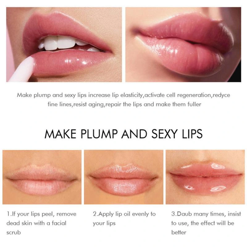 Custom Logo Organic Lip Plumper Treatment Wholesale Moisturizing Lip Care
