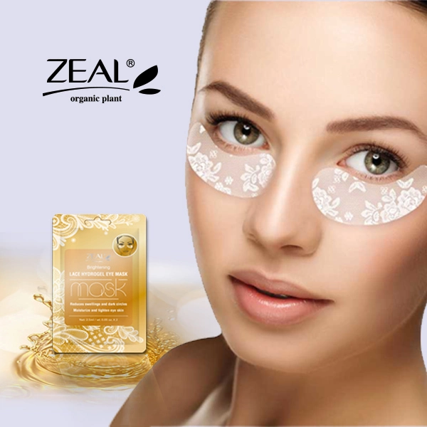GMPC Factory OEM New Products Deeply Moisturizing Lace Eye Mask Skin Care