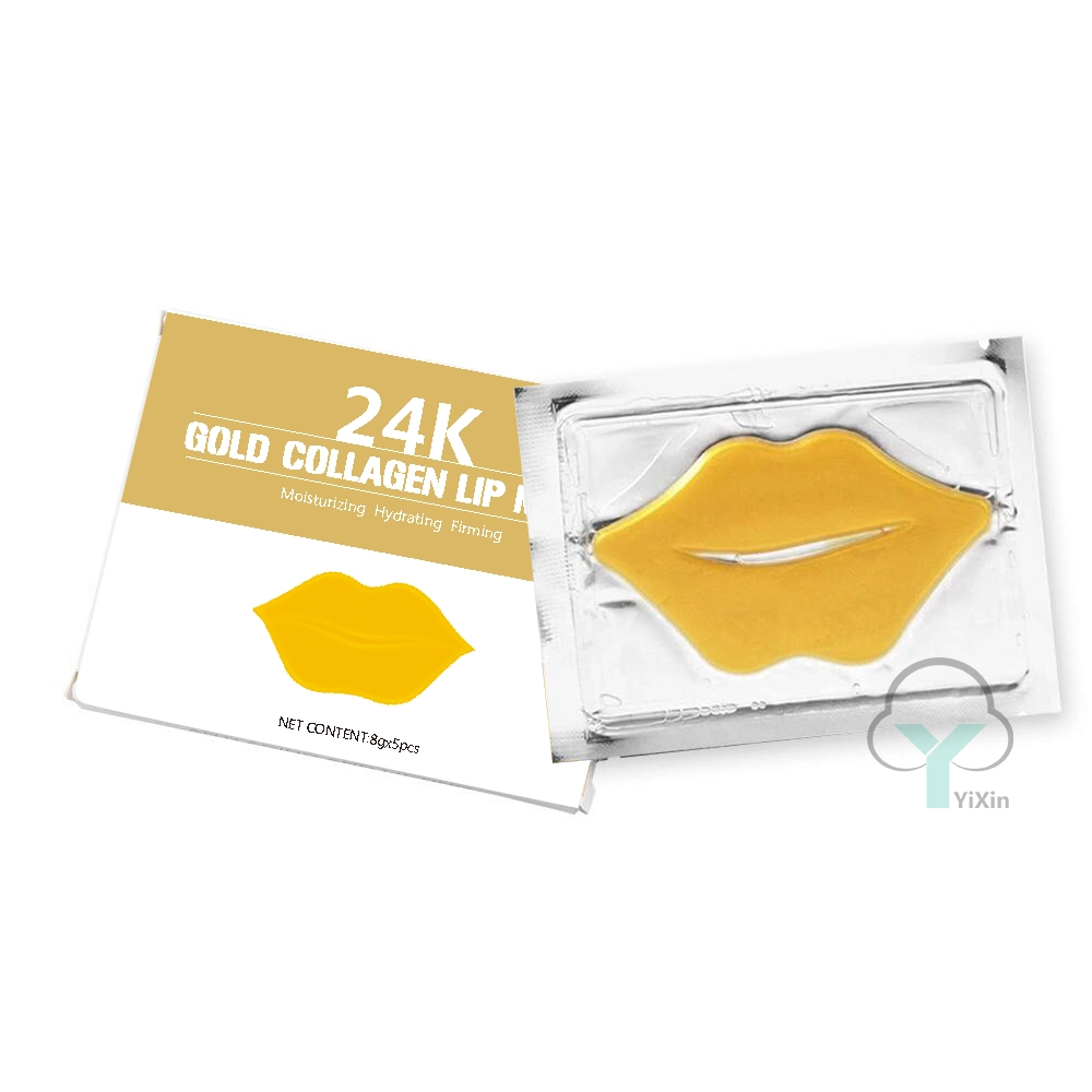 Wholesale 24K Gold Collagen Lip Mask Moisturizer Lip Mask