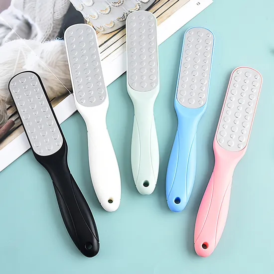 Stainless Steel Double Sided Personal Pedicure Foot Skin Care File Callus Remover Tools 