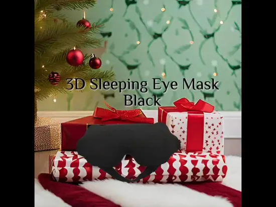 3D Contoured Eye Mask for Total Darkness and Comfort 