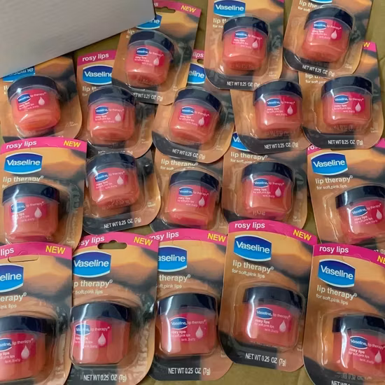 Original Lip Therapy Tin 7g Vaseline Skin Care for Sugar Smooth Formula Chapped Lips Sweet Aroma 
