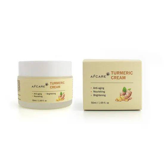 Private Label Skin Care Moisturizing for Women Turmeric Face Cream 
