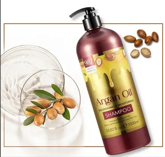 Deep Moisturizing Olive Oil Brighten Hair Care Shampoo and Nourishing Body Care Shower Gel 
