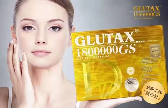 High Quality Skin Whitening Injectable Glutatione for Body Care Glutax 1800000GS 
